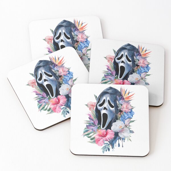Item preview, Floral Ghost Face designed and sold by Instant Printing.