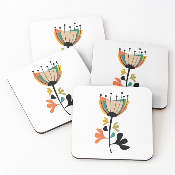 Item preview, Mid Century Flower 7 designed and sold by alvablakefg.