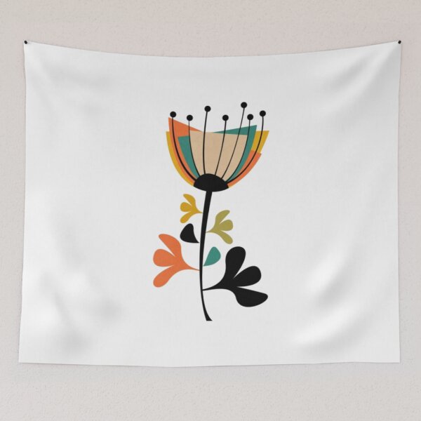 Item preview, Mid Century Flower 7 designed and sold by alvablakefg.