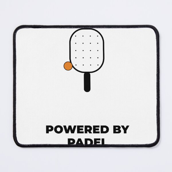 Item preview, Powered By Padel Funny Sports Shirt designed and sold by CourtCultureHQ.