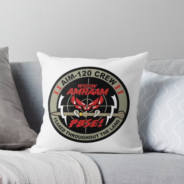 Item preview, USAF AIM-120 AMRAAM Widow Crew Weapons Patch designed and sold by CharlieDesings.