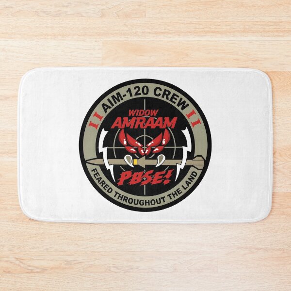 Item preview, USAF AIM-120 AMRAAM Widow Crew Weapons Patch designed and sold by CharlieDesings.