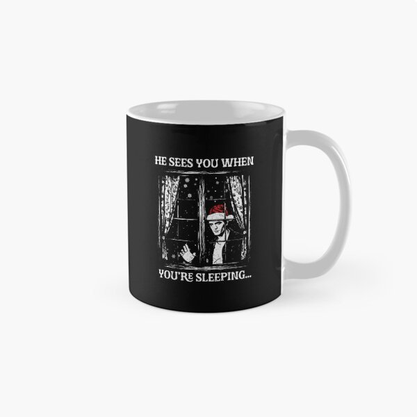 Item preview, He Sees You When You’re Sleeping Creepy Santa Scene designed and sold by Mind-Drift.