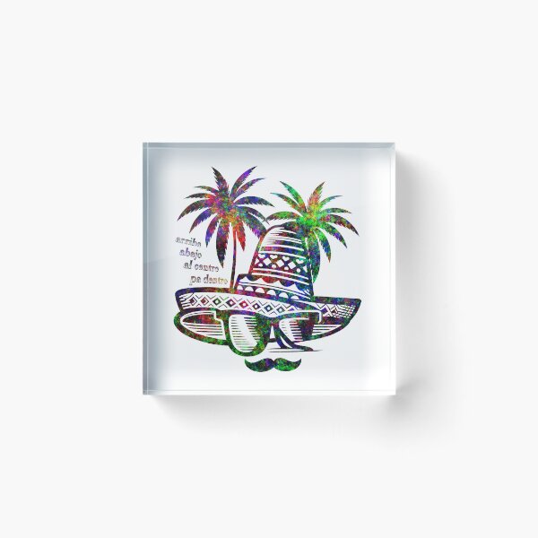 Item preview, arriba abajo al centro adentro - Spanish toast with sombrero designed and sold by Segasprojects.