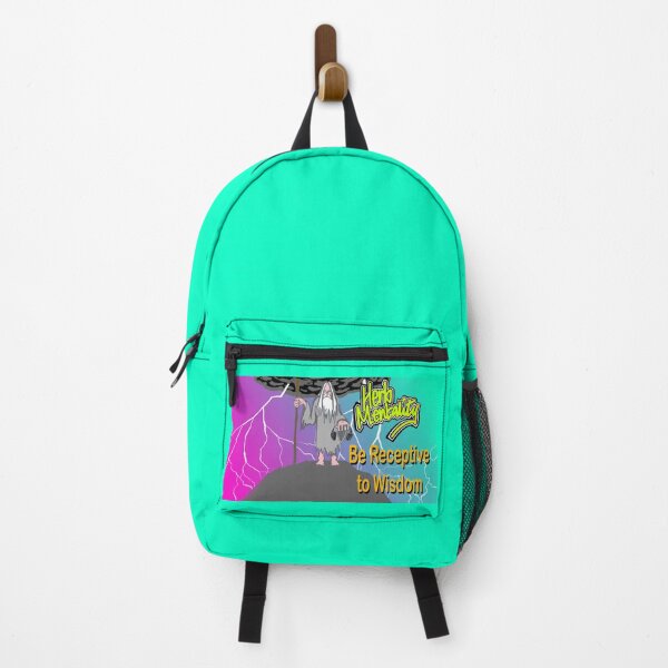 Item preview, Be Receptive to Wisdom (teal) designed and sold by Herb-Mentality.