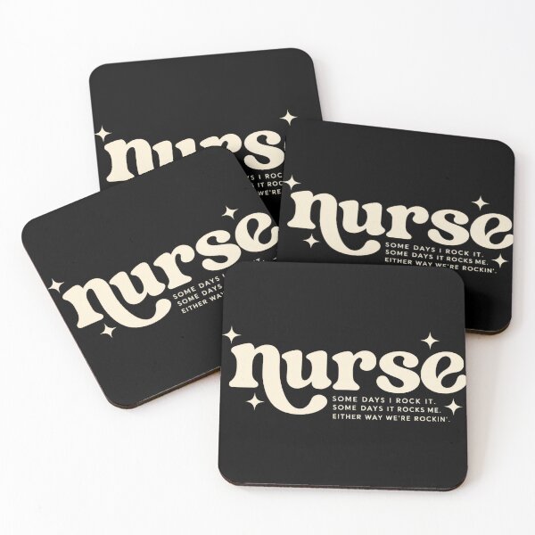 Item preview, Nurse Some Days I Rock It Retro Design designed and sold by VGAfanatic.