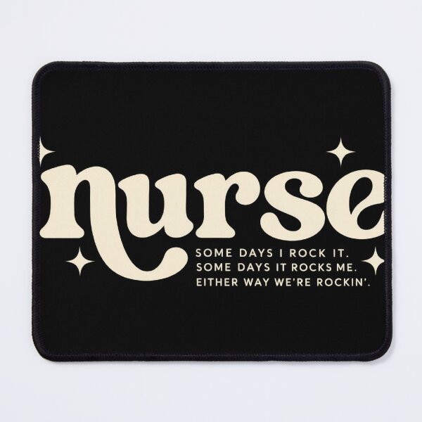 Item preview, Nurse Some Days I Rock It Retro Design designed and sold by VGAfanatic.