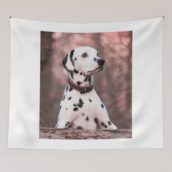 Item preview, Majestic Dalmatian Dog in Autumn Woods designed and sold by VanGaldo.