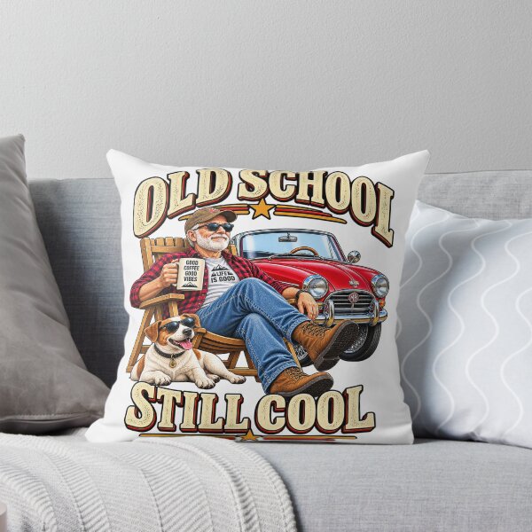 Item preview, Old School, Still Cool – Retro Humor designed and sold by JanChryzostom.