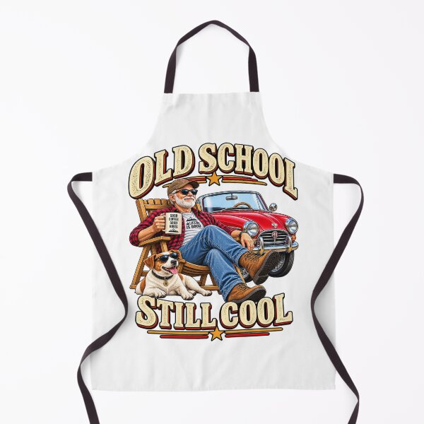 Item preview, Old School, Still Cool – Retro Humor designed and sold by JanChryzostom.