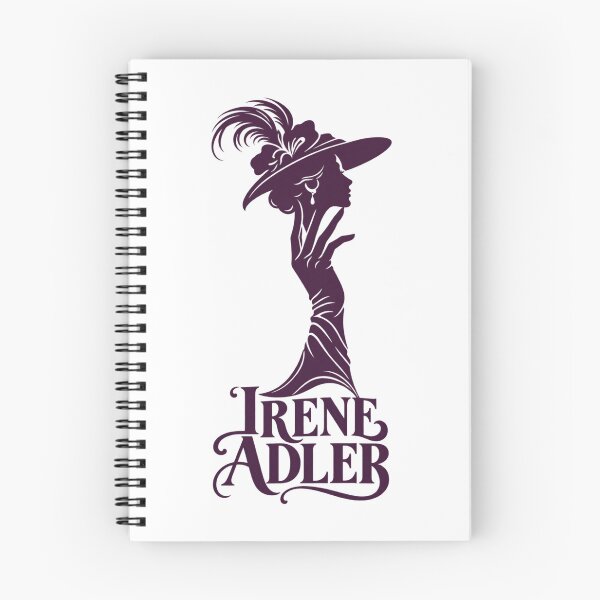 Artikelvorschau, Sherlock Holmes: Irene Adler Lila Silhouette entworfen und verkauft von Fenay Designs.