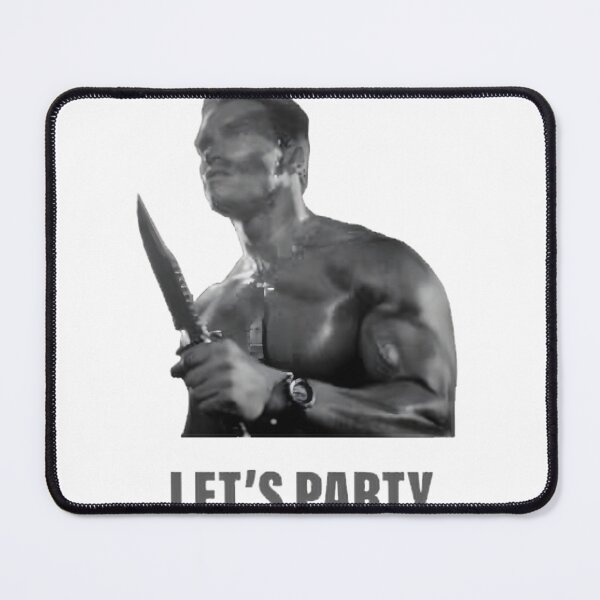 Item preview, Commando Military Style Let's Party Graphic Design designed and sold by taniafar.