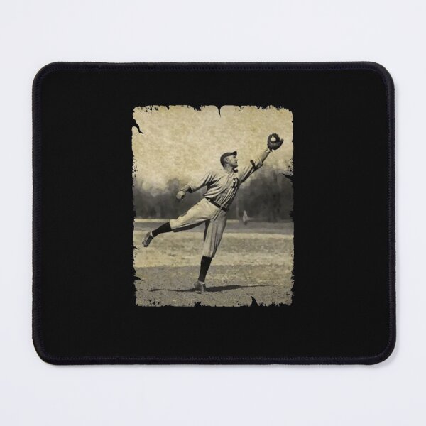 Item preview, Vintage Baseball Player Catching Outfielder Retro Art designed and sold by clowesnasmer.