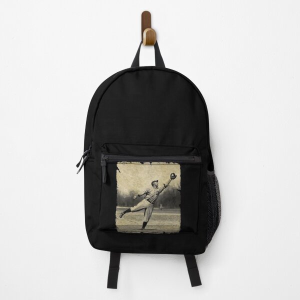 Item preview, Vintage Baseball Player Catching Outfielder Retro Art designed and sold by clowesnasmer.