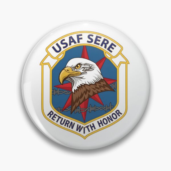 Item preview, USAF SERE Return With Honor Crest Patch designed and sold by CharlieDesings.