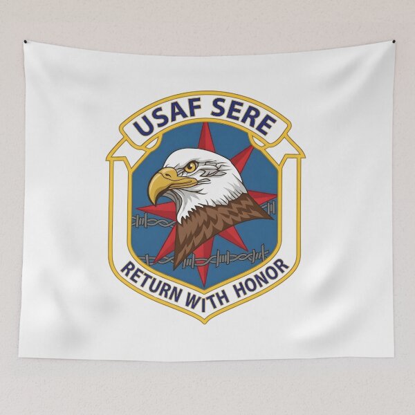 Item preview, USAF SERE Return With Honor Crest Patch designed and sold by CharlieDesings.
