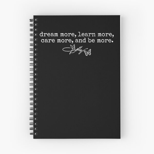 Item preview, Dream More Learn More Care More Do More Floral Inspirational designed and sold by snailslowdance.