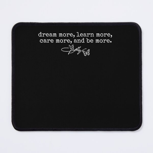 Item preview, Dream More Learn More Care More Do More Floral Inspirational designed and sold by snailslowdance.