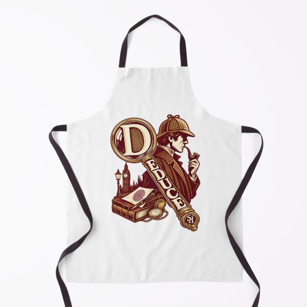 Item preview, Sherlock Holmes: Deduce in Burgundy and Gold designed and sold by Fenay Designs.