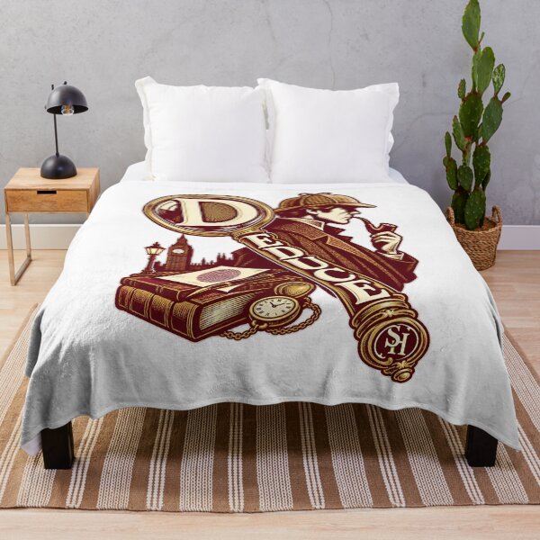 Item preview, Sherlock Holmes: Deduce in Burgundy and Gold designed and sold by Fenay Designs.