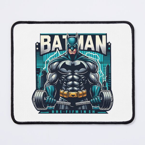 Item preview, Batman Inspired Gym Workout Fitness Design for Fans and Athletes designed and sold by taniafar.