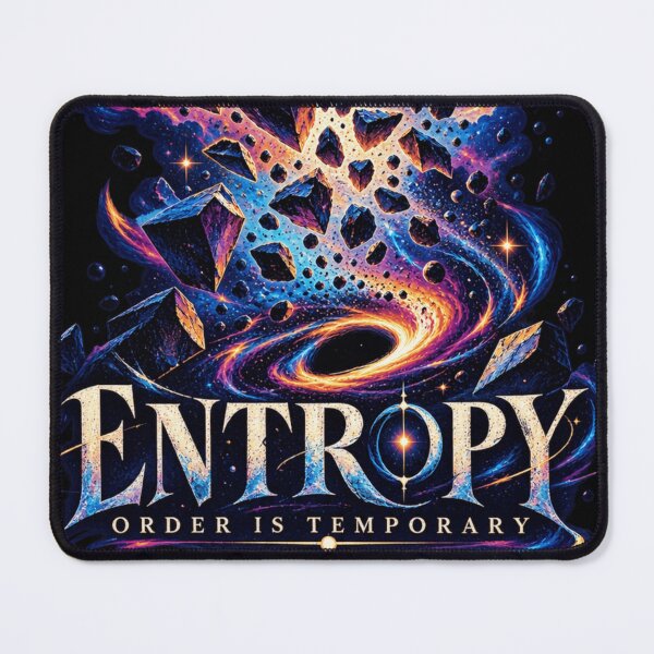 Item preview, "Entropy - Order Is Temporary" Cosmic Physics & Science Art designed and sold by AstroPal28.