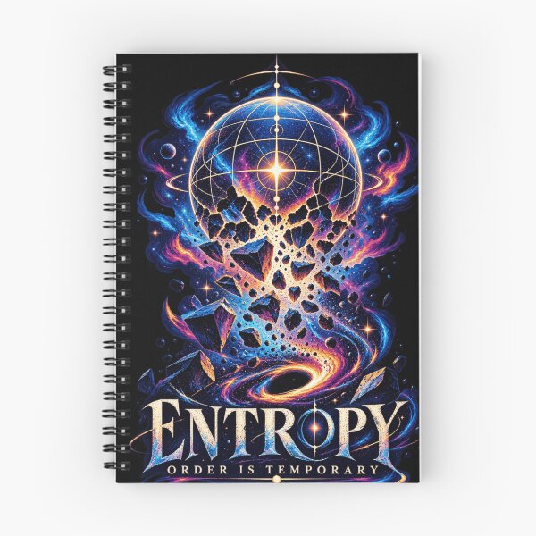 Item preview, "Entropy - Order Is Temporary" Cosmic Physics & Science Art designed and sold by AstroPal28.