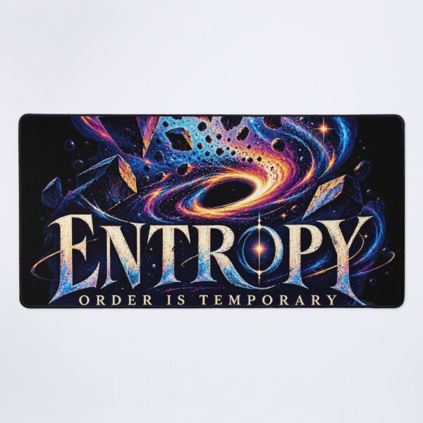Item preview, "Entropy - Order Is Temporary" Cosmic Physics & Science Art designed and sold by AstroPal28.