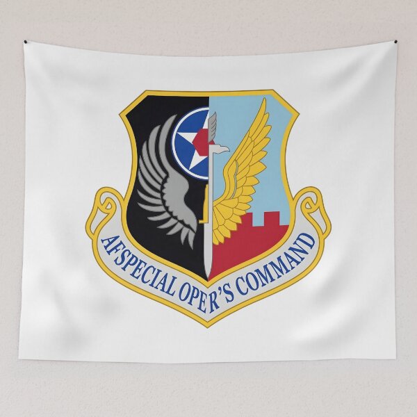 Item preview, USAF Air Force Special Operations Command Crest Patch designed and sold by CharlieDesings.