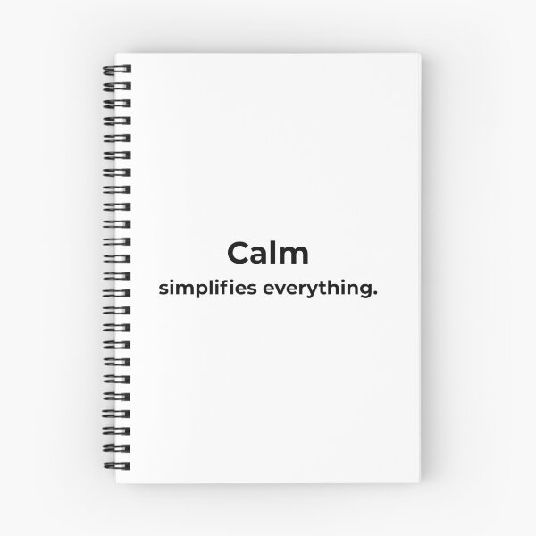 Item preview, Calm simplifies everything. designed and sold by MPSTUDIOPL.