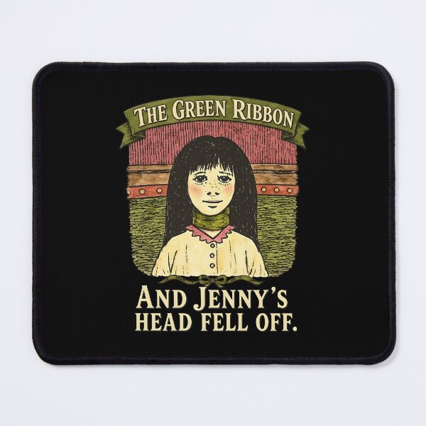 Item preview, The Green Ribbon Jenny Gothic Folklore Portrait designed and sold by Mind-Drift.