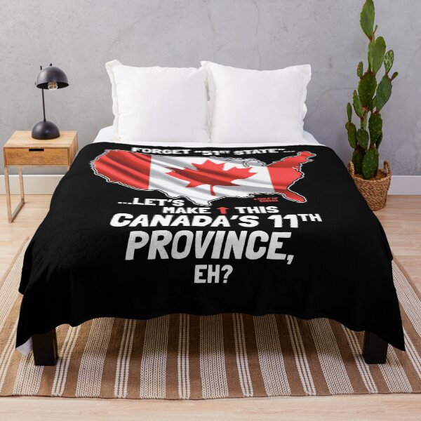 Item preview, Canada's 11th Province, Eh? Funny USA 51st State designed and sold by Nerd Shizzle.