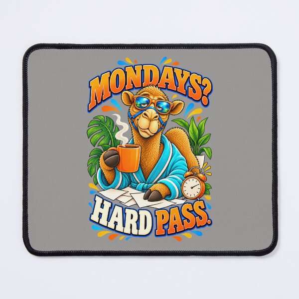 Item preview, Monday Camel – Funny Camel T-Shirt Animal Graphic Camel T-Shirt designed and sold by Camel & Quirk.