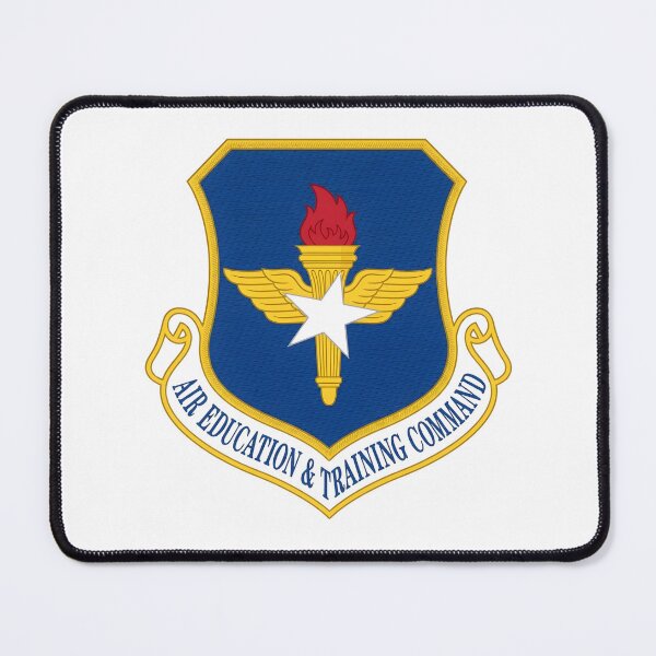 Item preview, USAF Air Education and Training Command Crest Patch designed and sold by CharlieDesings.