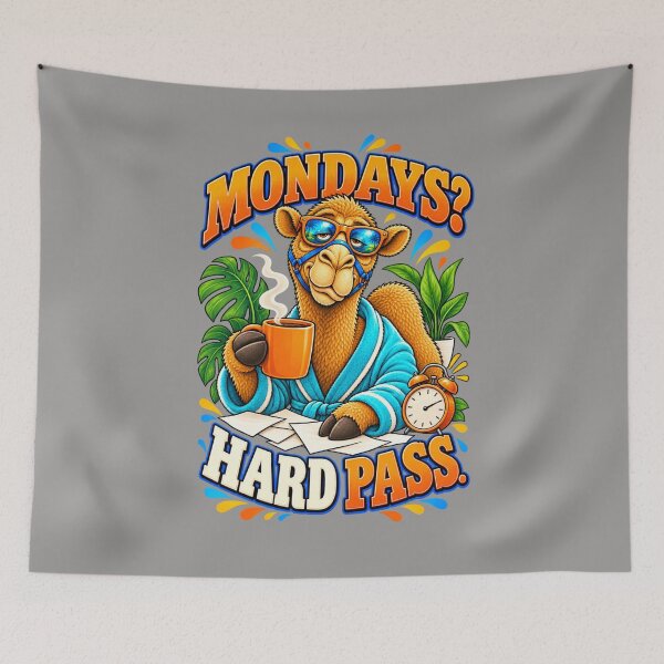 Item preview, Monday Camel – Funny Camel T-Shirt Animal Graphic Camel T-Shirt designed and sold by Camel & Quirk.