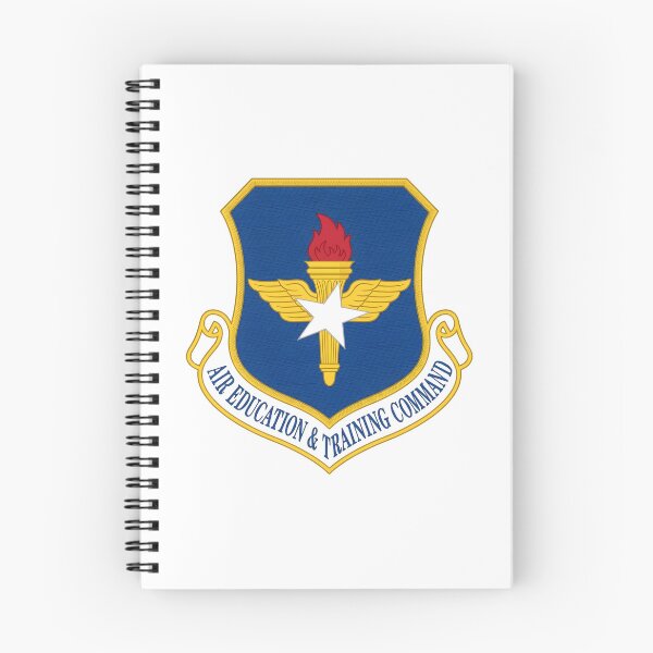 Item preview, USAF Air Education and Training Command Crest Patch designed and sold by CharlieDesings.