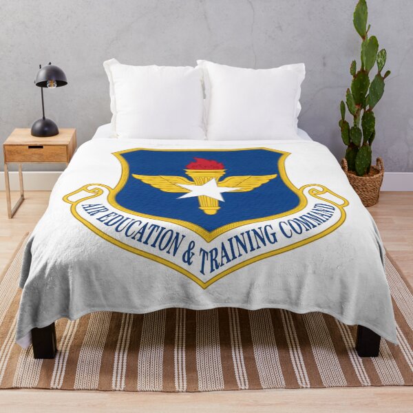 Item preview, USAF Air Education and Training Command Crest Patch designed and sold by CharlieDesings.