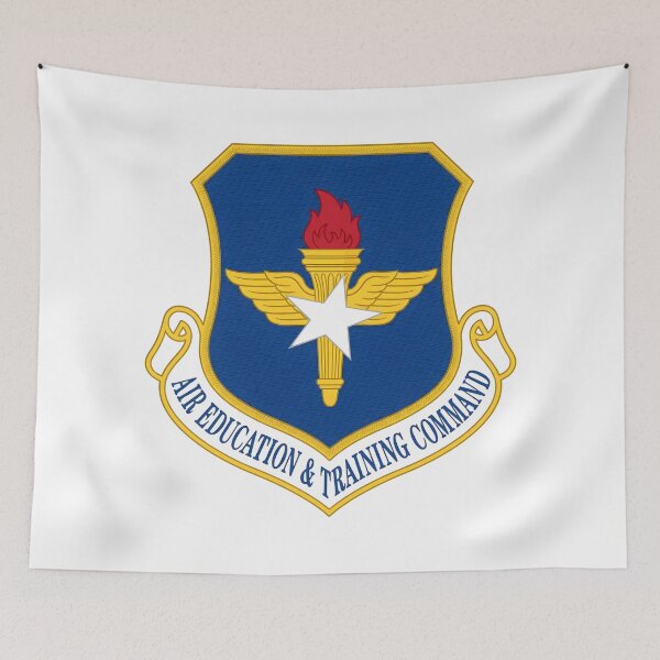 Item preview, USAF Air Education and Training Command Crest Patch designed and sold by CharlieDesings.