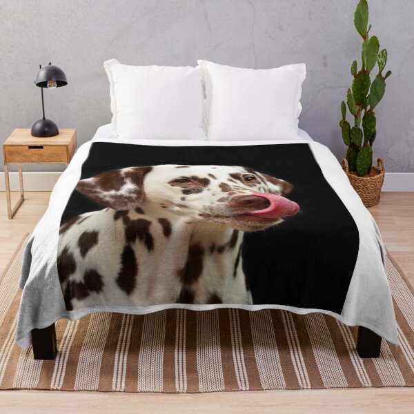 Item preview, Funny Dalmatian Dog Licking Its Nose designed and sold by VanGaldo.