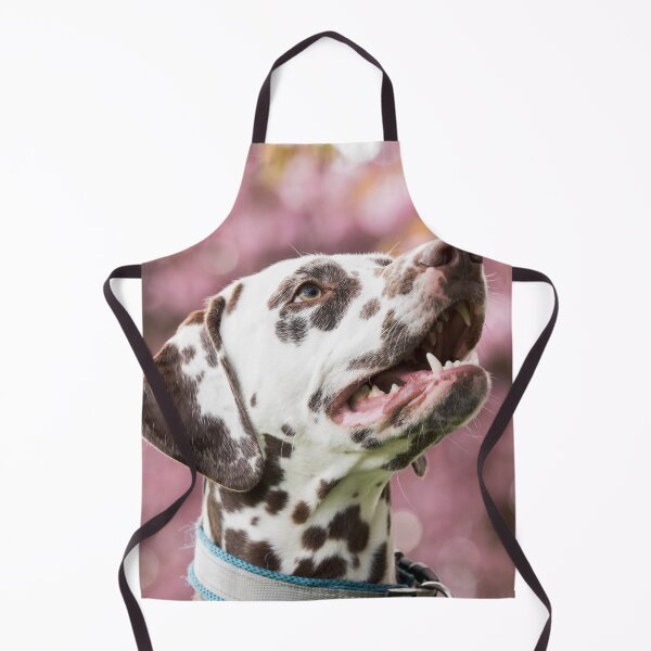 Item preview, Happy Dalmatian Dog in Cherry Blossoms designed and sold by VanGaldo.