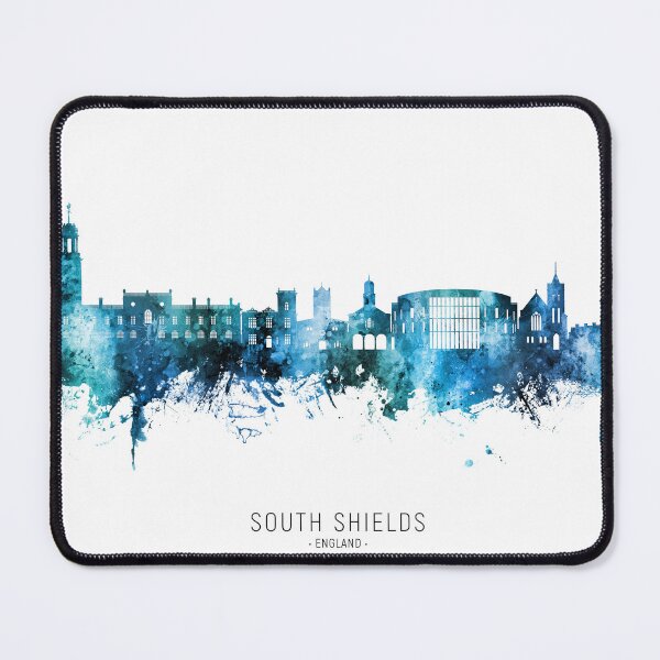 Item preview, South Shields England Skyline designed and sold by ArtPrints.