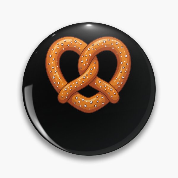 Item preview, Pretzel Heart Pretzel designed and sold by snailslowdance.
