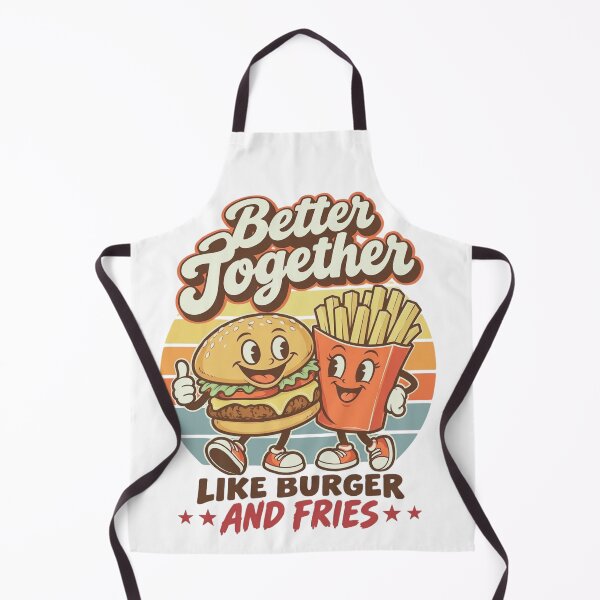 Item preview, Better Together Like Burger And Fries designed and sold by ShopFanCreation.