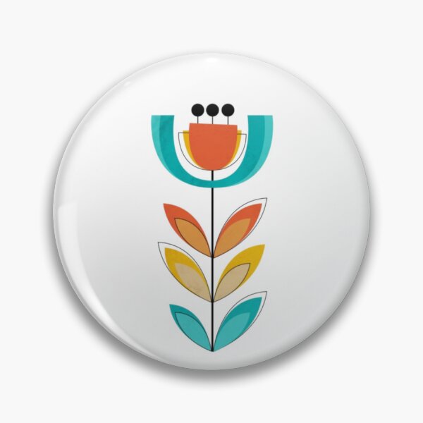 Artikelvorschau, Mid Century Flower 10 entworfen und verkauft von alvablakefg.