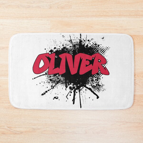 Item preview, Oliver Name  In Red Graffiti designed and sold by aligchi.