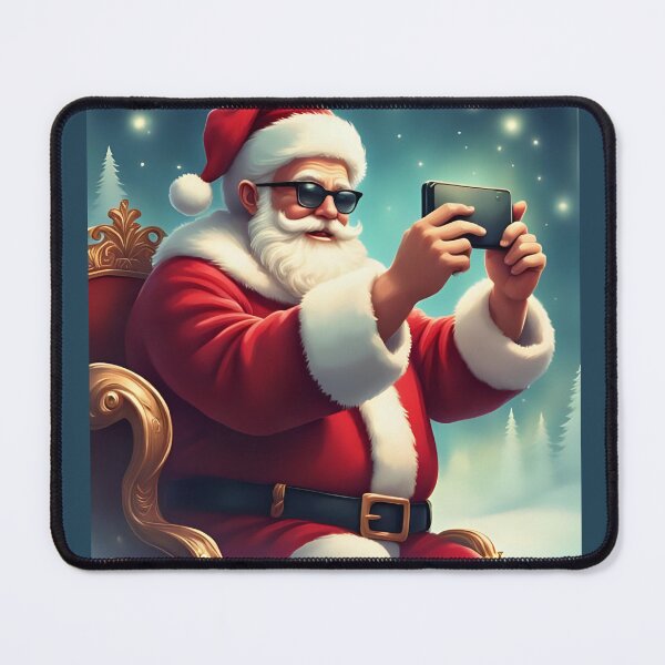 Item preview, Influencer Since 1821, Santa Selfie 1 designed and sold by soin10s-designs.