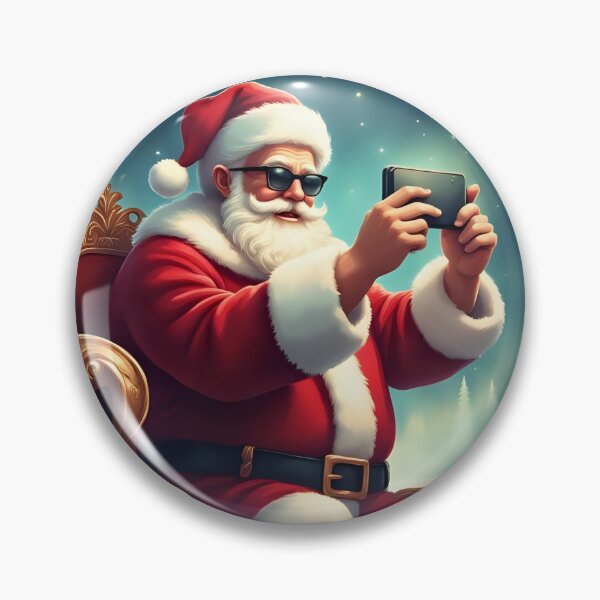 Item preview, Influencer Since 1821, Santa Selfie 1 designed and sold by soin10s-designs.