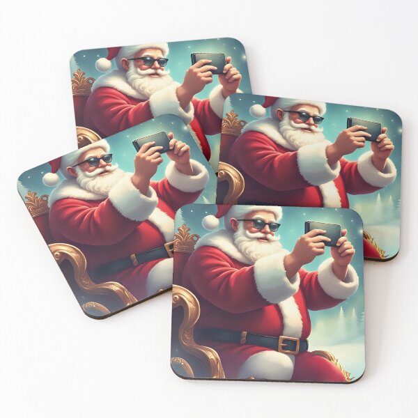 Item preview, Influencer Since 1821, Santa Selfie 1 designed and sold by soin10s-designs.