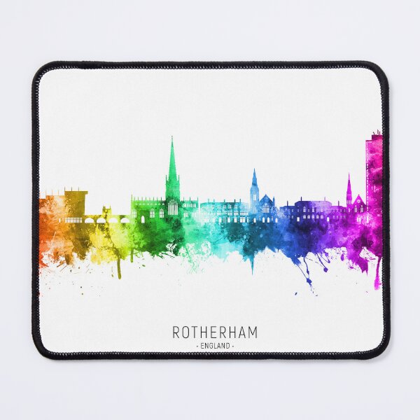 Item preview, Rotherham England Skyline designed and sold by ArtPrints.