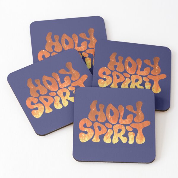 Item preview, Holy Spirit Abstract Typography Art designed and sold by Gingergarlic.